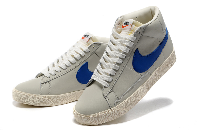 Chaussure Nike Blazer Gris Pour Homme Pas Cher